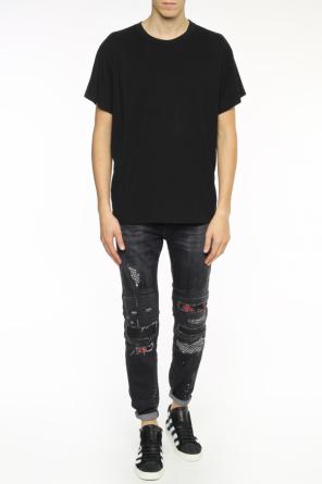 T-shirt with decorative holes, zdjęcie 2 T-shirt with decorative holes od Amiri